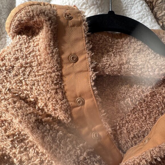 NWOT, Skims Cozy Knit Pullover Sweater, Camel (Nutmeg Brown Color), Size S/M - Picture 16 of 16